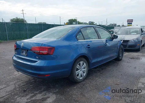 2017 Volkswagen Jetta 1.4T S from USA, damaged, VIN 3VW2B7AJ3HM414172